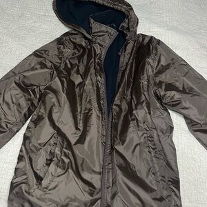 totes Brown Raincoat with Hood